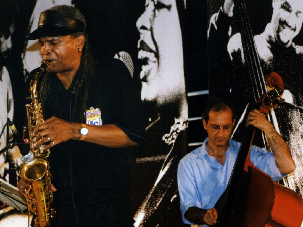 Maurizio Quintavalle e Bobby Watson