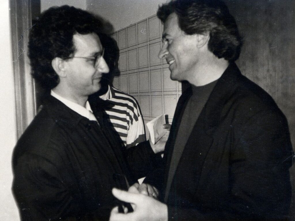 Maurizio Quintavalle e John McLaughlin