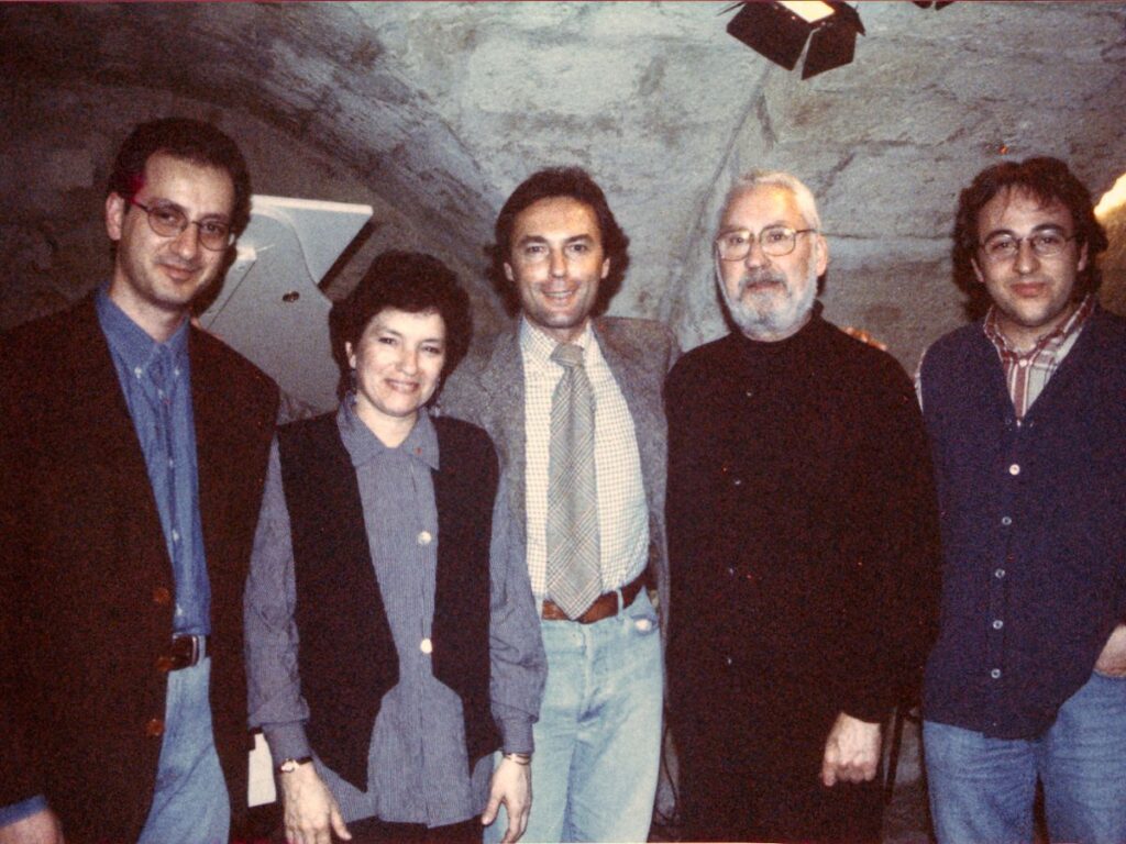 Maurizio Quintavalle e Lee Konitz