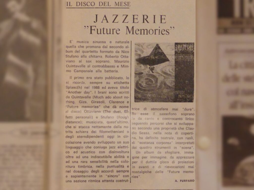 Recensione La Sila (numero 3) "Jazzerie Future Memories"
